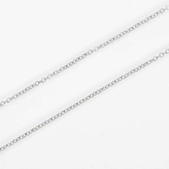 TIFFANY Authentic Silver Heart Necklace - Picture 4 of 6